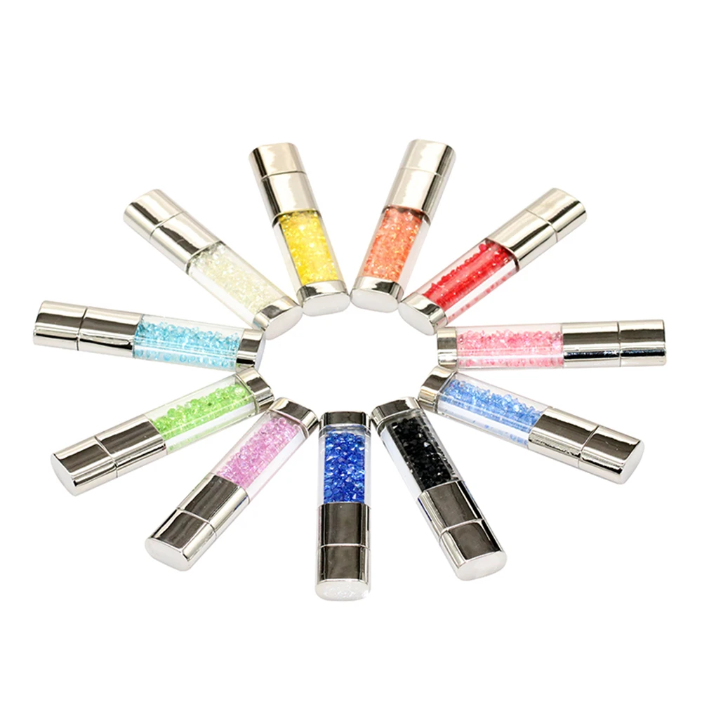 Модный хрустальный USB флеш накопитель 128G 8 ГБ 16 32 64 256 флешка ювелирные изделия