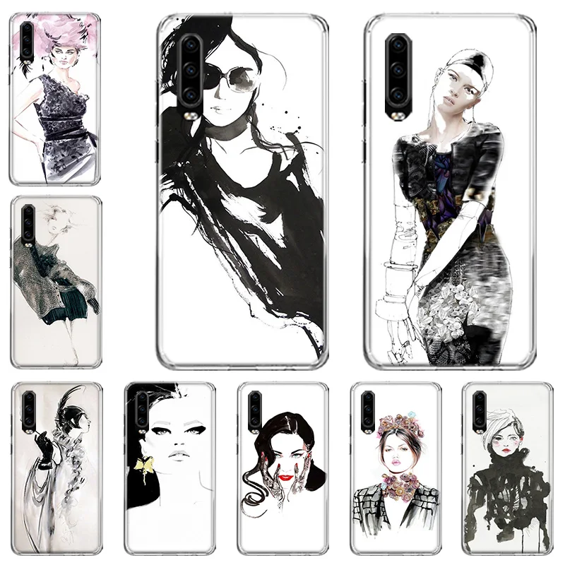 Чехол для телефона Huawei P10 P20 P30 P40 Mate 30 20 10 Lite Pro P Smart Z Plus 2019 2018 | Мобильные телефоны и