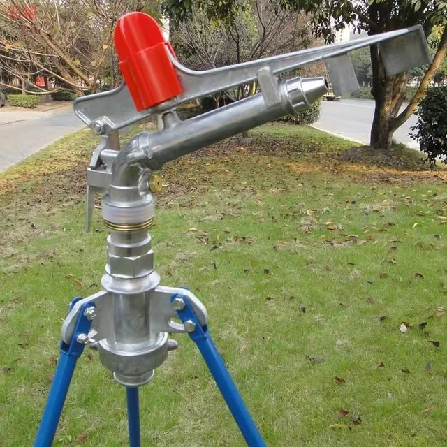 Heman 1,5 "Dn40 Cinkötvözet -Fúvóka Öntöző Sprinkler Pisztoly Vízrendszer 360 Fokos Állítható Eső Spray -Pisztoly Mező Sprinklerek - Image 5