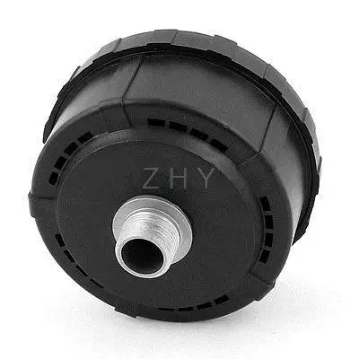 

Air Compressor Part 25mm Male Thread Filter Silencer Muffler Black