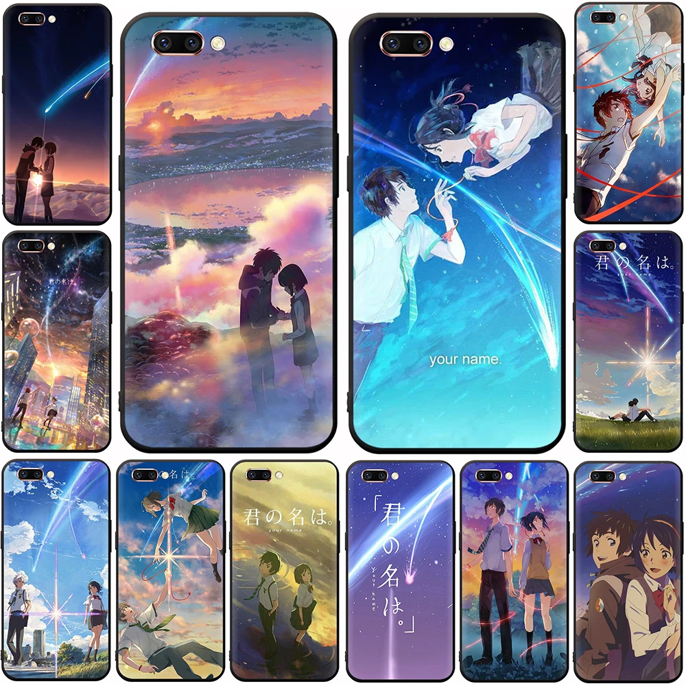 Japanese Anime Your Name Silicone Case For OPPO A3s A5 A5s A7 A8 A9 A12  A12S A12E A31 A32 A52 A53 A72 A91 A92 A92S|Phone Case & Covers| - AliExpress