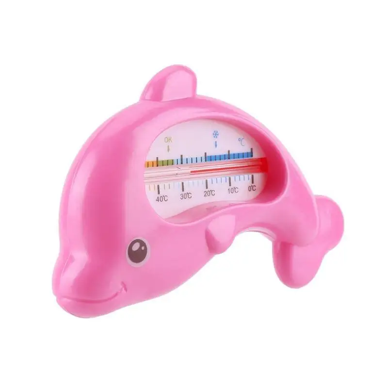 Термометр для воды в форме дельфина, пластиковая плавающая игрушка для ванны, уход за младенцами