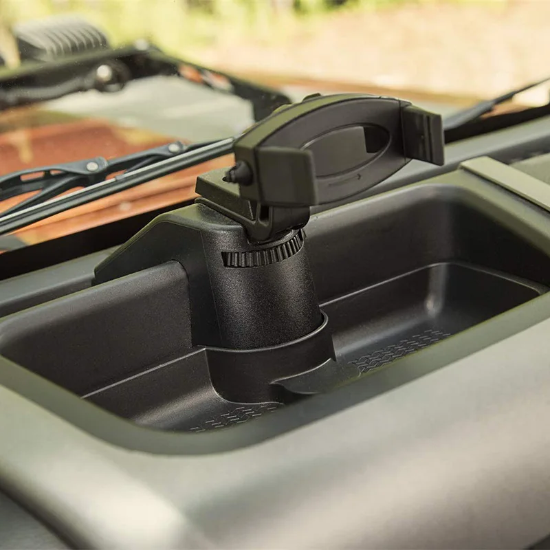 

Car Dashborad Multi-Mount System with Phone Holder for Jeep Wrangler Jk 2012-2016 Interior Accessories Bracket Stand