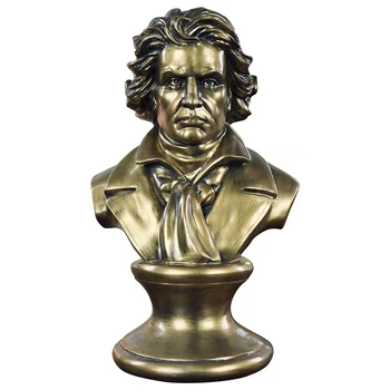 

Beethoven statue, figure sculpture, ornament, office, study, bookcase, ornament, originality, home resin handicraft