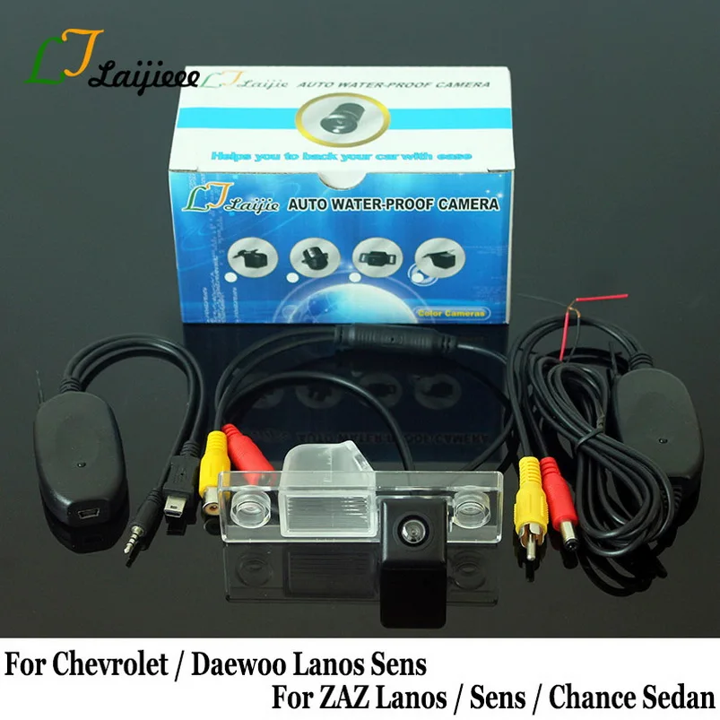 Для Chevrolet daewoo Lanos Sens T150 для ZAZ Lanos Sens Chance Sedan/HD CCD ночного видения беспроводная автомобильная резервная камера заднего вида