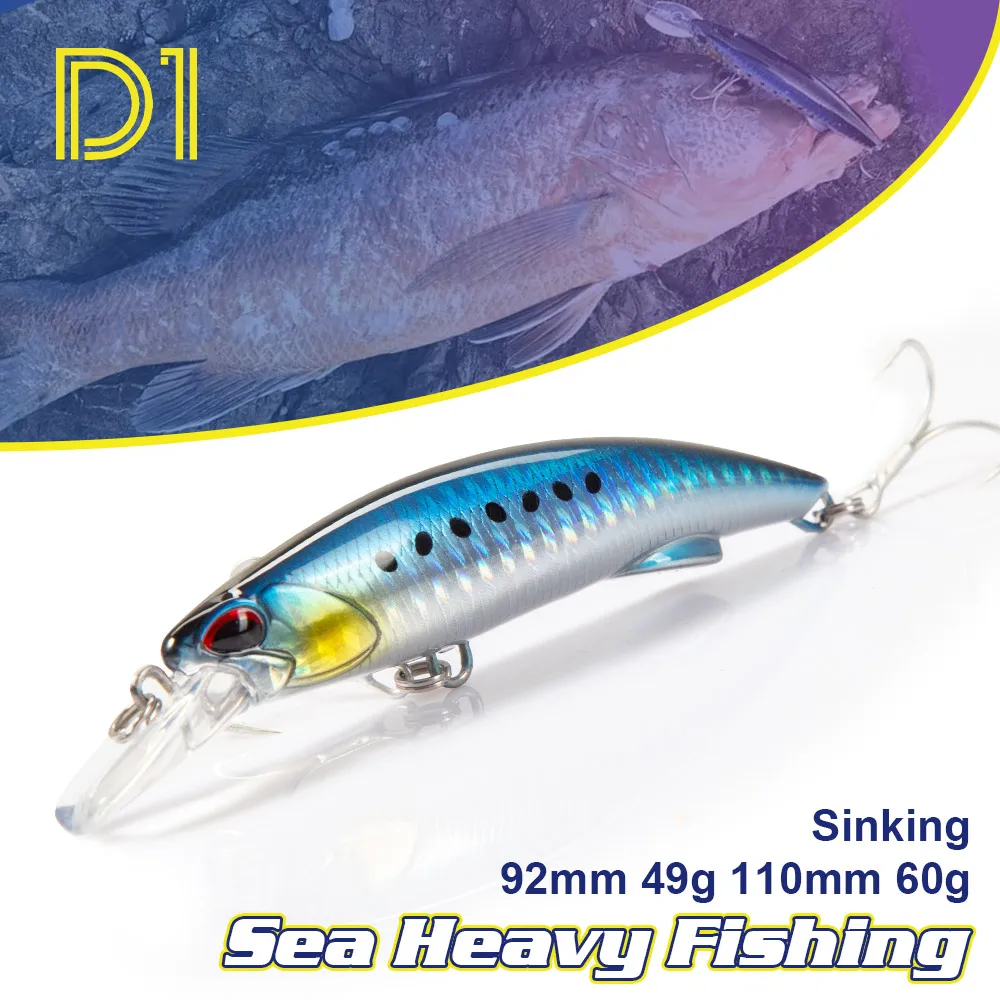 Jackson Trout Tune 55 HW Lourd Weight Naufrage Leurre GOS