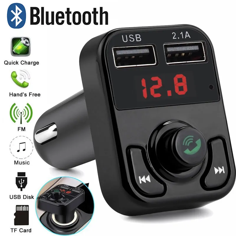 Vehemo беспроводной радио адаптер Fm автомобильный fm передатчик Bluetooth Универсальный