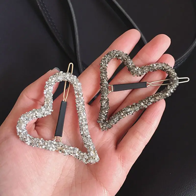 Fashionable personality female hair ornament triangle circle star hairpin geometric headwear hairdressing girl hairpin