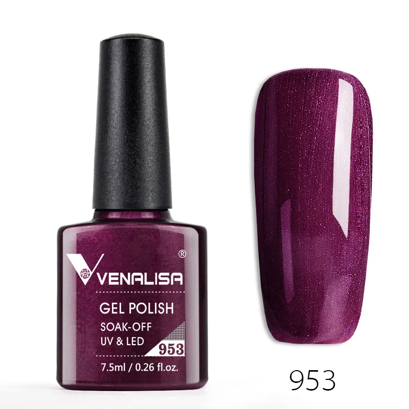 Venalisa Odorless Organic 60-Color UV Gel Nail Polish Collection
