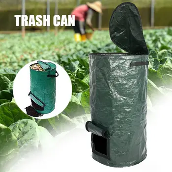 

Newly Reuseable Garden Leaf Waste Can Yard Compost Bin for Fruit Kitchen Waste Grower