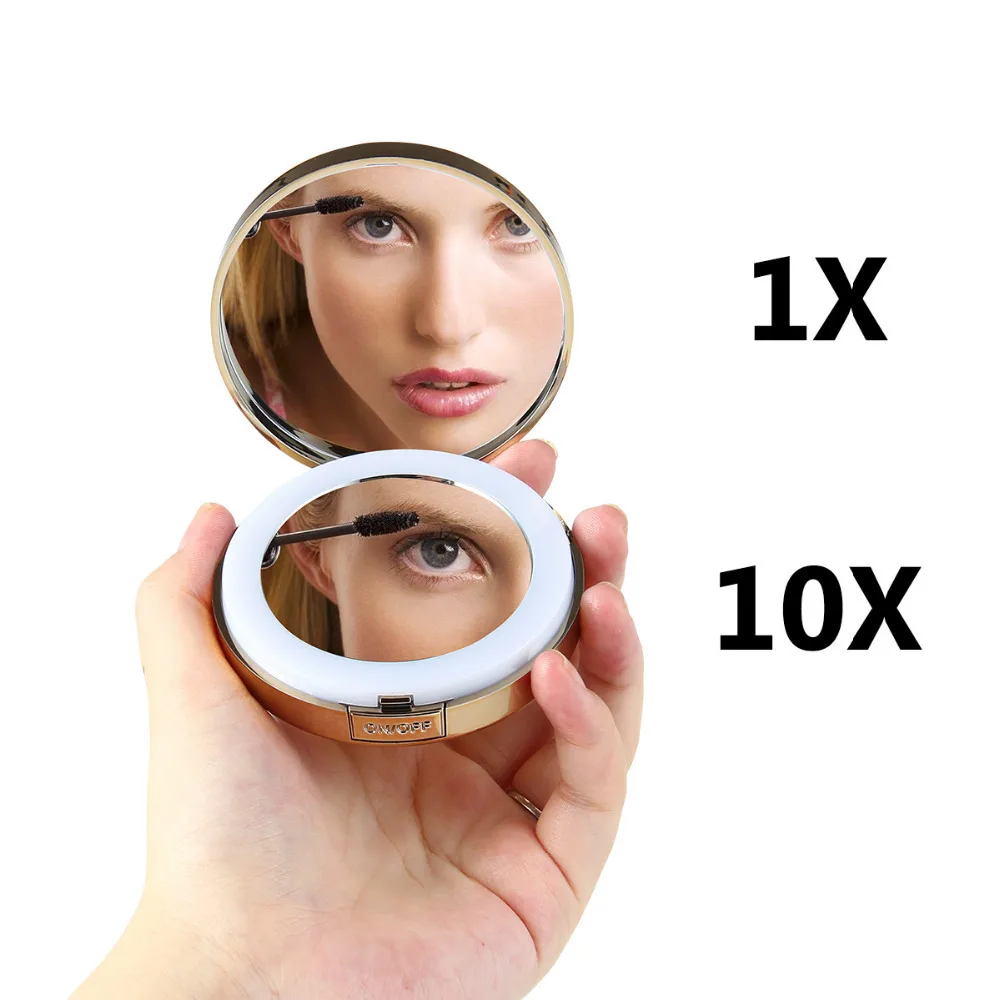 1PC-Pocket-Mirror-Portable-Women-Makeup-Mirror-LED-10X-Cosmetic-Metal-Case-Double-Side-Pop-Up (3)