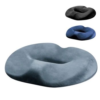 

Memory Foam Seat Cushion Lumbar Back Support Orthopedic Car Office Pain Relief Hip Pads Anti-Decubitus Maternity Mat 45*35*7cm