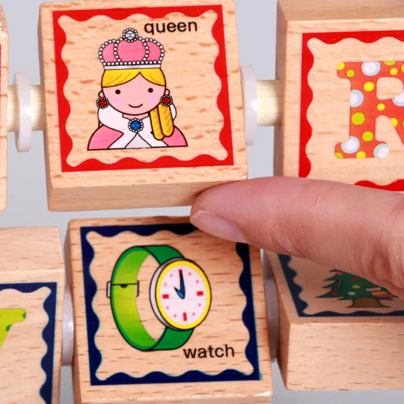 

ELC Wood fan ban jia xue xi jia Educational Wooden Toys Calculation Frame Abacus Lettered with Numbers Cognitive