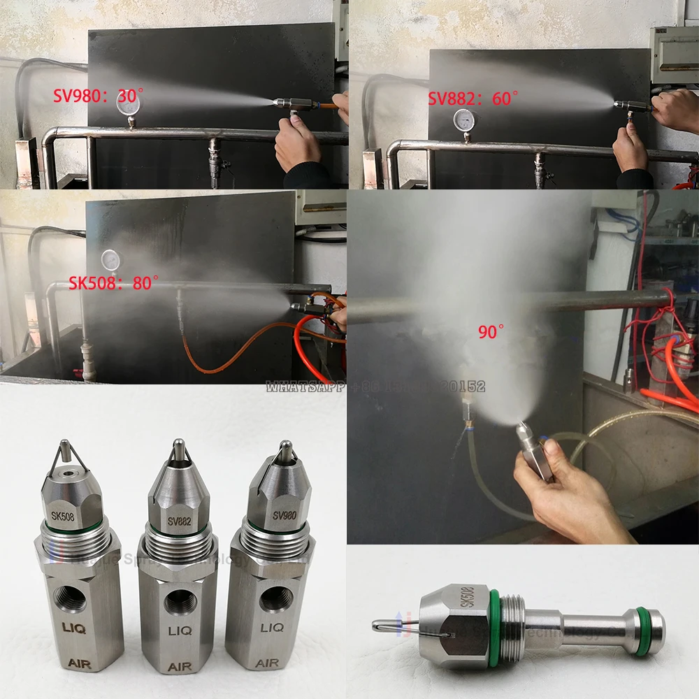 air atomizing nozzle,Dust Suppression Ultrasonic Dry Fog Nozzle,Garden