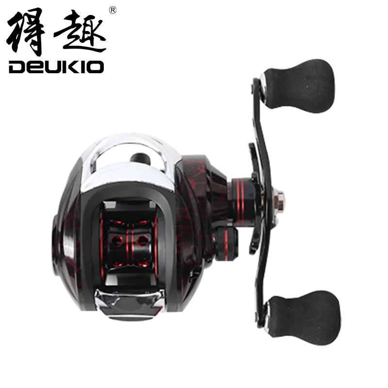 DEUKIO лучшая катушка baitcasing 7 2: 1 5 + 1BB Макс тяга высокоскоростная приманка для