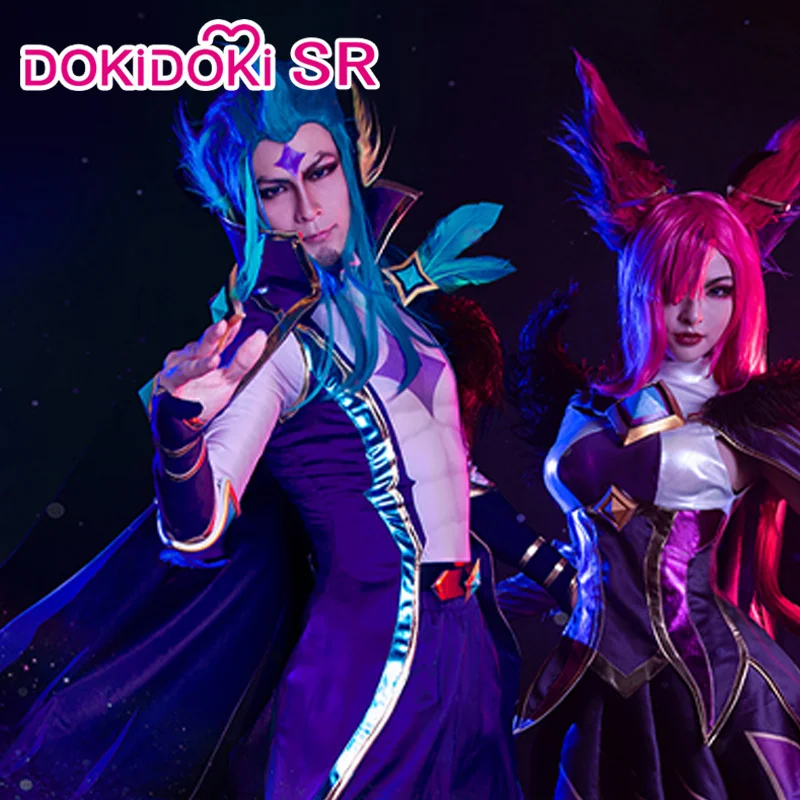 Предпродажа DokiDoki SSR игровая Лига Легенд косплей костюм ракан Мужская звезда