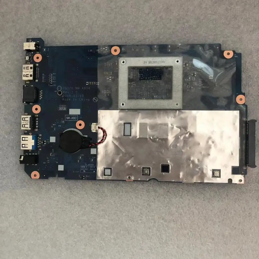  CG520 NM-A804 110-15IBR for Lenovo IdeaPad Laptop motherboard Com CPU N3710U RAM:4GB 100% test ok