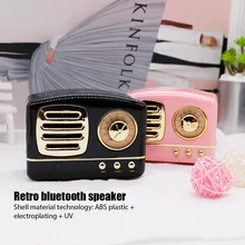 

Mini speaker retro bluetooth speaker HM11 altavoz bluetooth tronsmart soundbar speaker speaker 3D stereo HiFi Sound TF