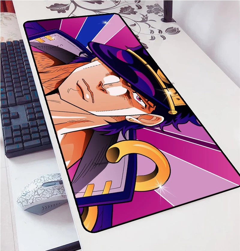 Anime Jojo Mouse Pad Large Computer Mause Pad 800x300mm Mousepad Gamer Keyboard Mause Carpet Desk Mat PC Game Mouse Pad