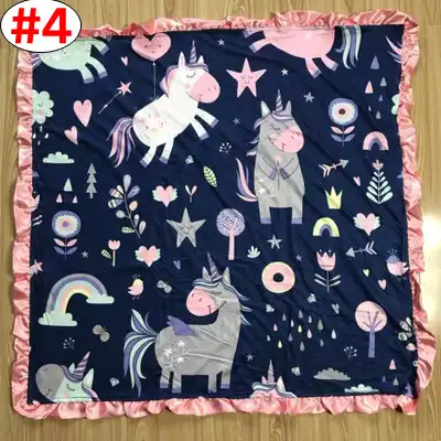 cow print swaddle blanket