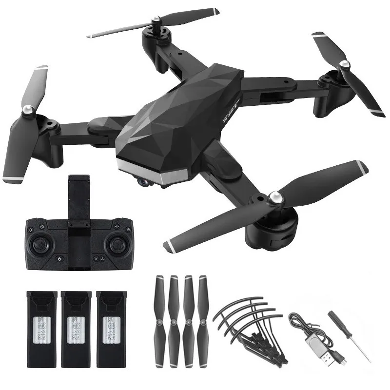 Складной Радиоуправляемый Дрон с 1080P HD камерой 5G wifi FPV RC Профессиональный Вертолет Самолет радиоуправляемые игрушки для детей
