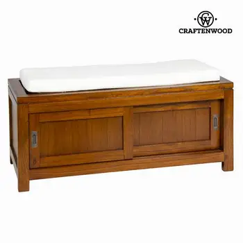 

F-177 walnut chest of drawers with cushion - Serious Line Collection by Craftenwood