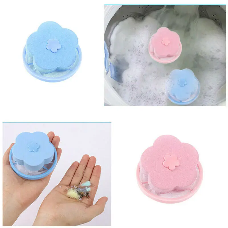 2020 Newest Hair Lint Fluff Grabbing Washing Machine Laundry Ball