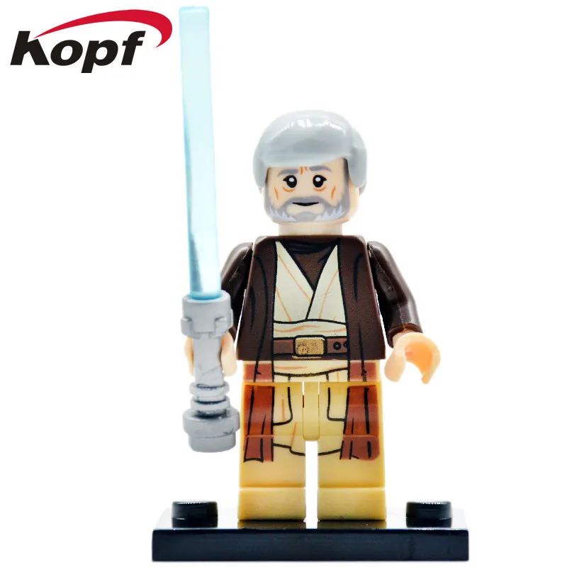 20 шт. строительные блоки Wars C3PO Jedi Knight Darth Maul воин Ситхов Luke Skywalker Obi-Wan Детские модельные игрушки для детей PG8021 - Цвет: PG647 20Pcs No Box