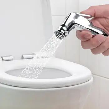 

G1/2in Household Hand-Held Shower Nozzle ABS Toilet Bidet Sprayer Bathroom Accessory High-Pressure