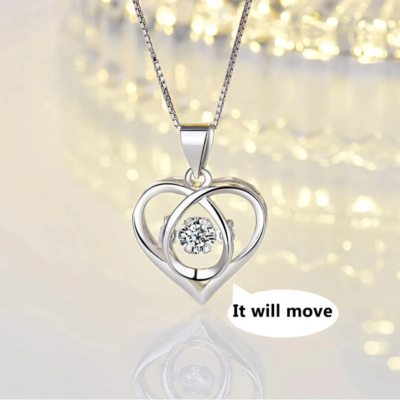 Серебряное ожерелье-чокер, Женские Ювелирные изделия, Сердце, циркон, ожерелье, корейский стиль, цепочка, ожерелье, подарки, аксессуары для женщин
