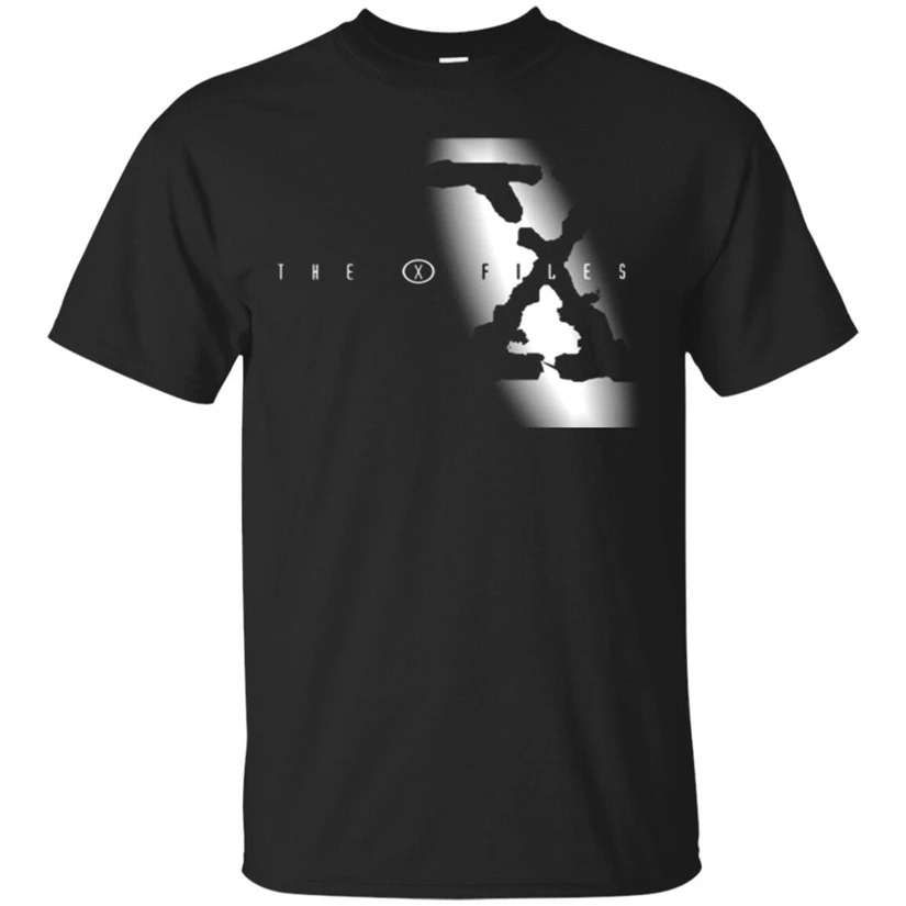 The X-Files Logo American Tv Series Men��S T-Shirt Tee Slim Fit Shirt |