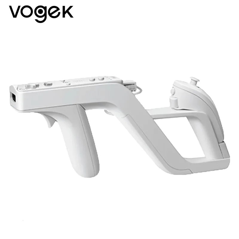 Vogek Controller Attachment for Nintendo Wii Gun Shooting Light Zapper Wireless Remote Nunchuck Game | Электроника