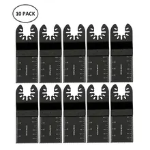 10 unids/set Multi-función accesorios de hoja de sierra multiherramienta oscilante para las hojas de sierra renovador de madera herramienta de corte Bits