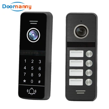 

Doornanny 4 Wires Intercom Doorbell For Video Intercom Villa Password Unlock Swiping 4Pin Call Panel AHD 960P 720P 84207 EPC