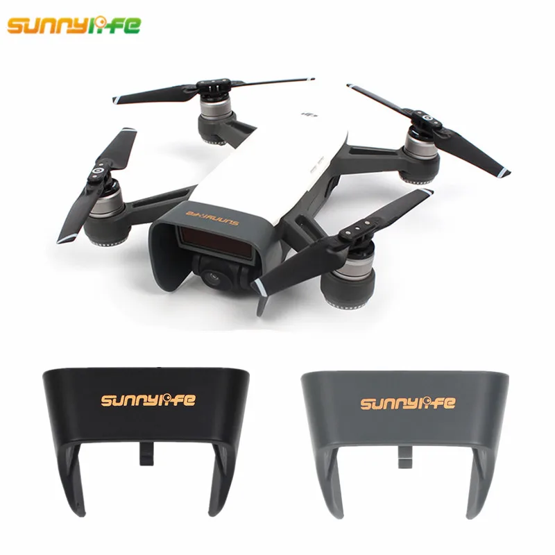 Для DJI Spark объектив для беспилотника чехол Gimbal Камера Sun Hood Модернизированный