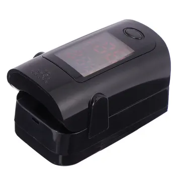 

Fingertip Pulse Oximeter Blood Pressure Oximetry Heart Rate Monitor SpO2 Oximetry Monitor without Battery Without Battery (Black