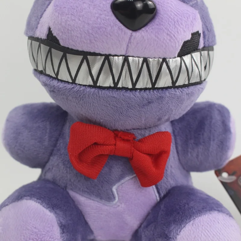 23 см Five Nights At Freddys 4 FNAF плюшевые игрушки фиолетовый кролик Бонни плюшевые игрушки куклы Дети День рождения Рождество подарки