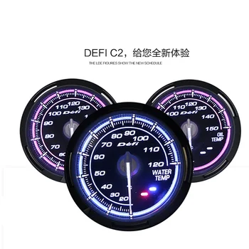 

Universial def* Car gauge water temperature turbo auto oil temperature oil pressure speed voltage vacuum meter accessiores