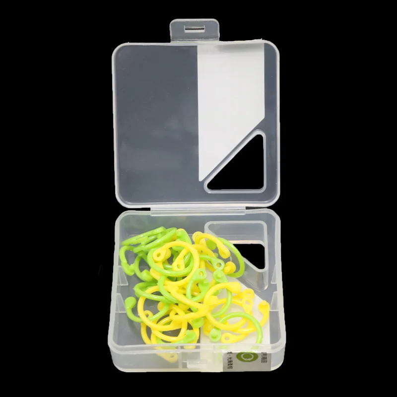 32 Pcs Creative Plastic Multi-Function Circle Ring DIY Albums Loose-Leaf Book Binder Hoops Office Binding Supplies plastic binding coil loose leaf binding coil plastic binding rings