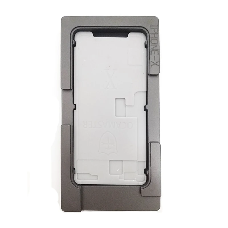 

For iPhone X XS MAX XR OCA Vacuum Laminating Mold No bend flex Cable Pad LCD Screen Alignment Mould Mobile Phone Repair Tools