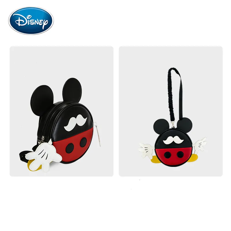 Disney Baby милый рюкзак с защитой от потери плеча с мультяшным Микки милый модный легкий рюкзак из ПУ материала водонепроницаемый
