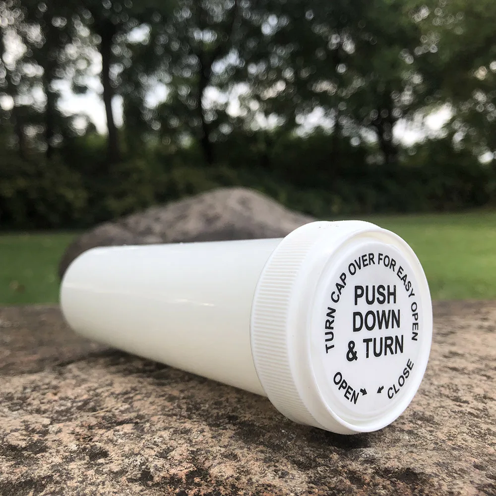 Большой 60 Dram пуш ап и поворотный флакон контейнер акриловый пластиковый для