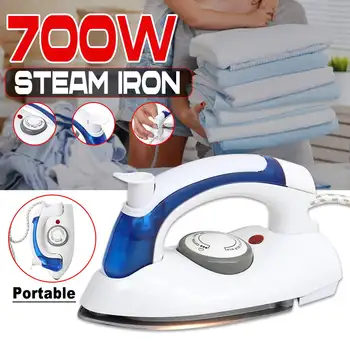 

700W Mini Portable Electric Steam Iron For Clothes 3 Gears Garment Steamers Handheld Flatiron Electric Irons For Home Travelling