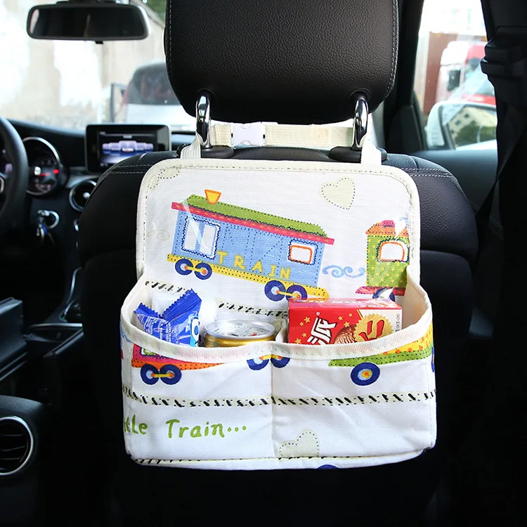 Милый мультфильм может положить iPad подвесное сиденье в автомобиль сумка для хранения автомобиля крепится на заднее сиденье карман сумка для хранения задние стулья сумки