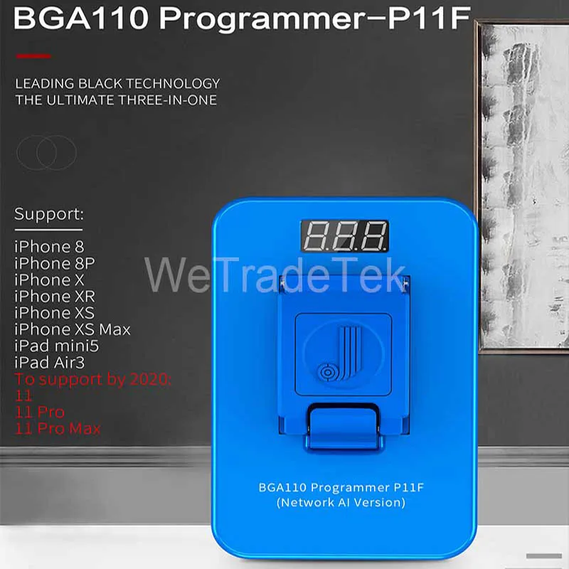  JC P11 BGA110 PCIE Programmer for iPhone XSMAX XS XR X 8P 8 NAND Flash for SYSCFG Data Modification