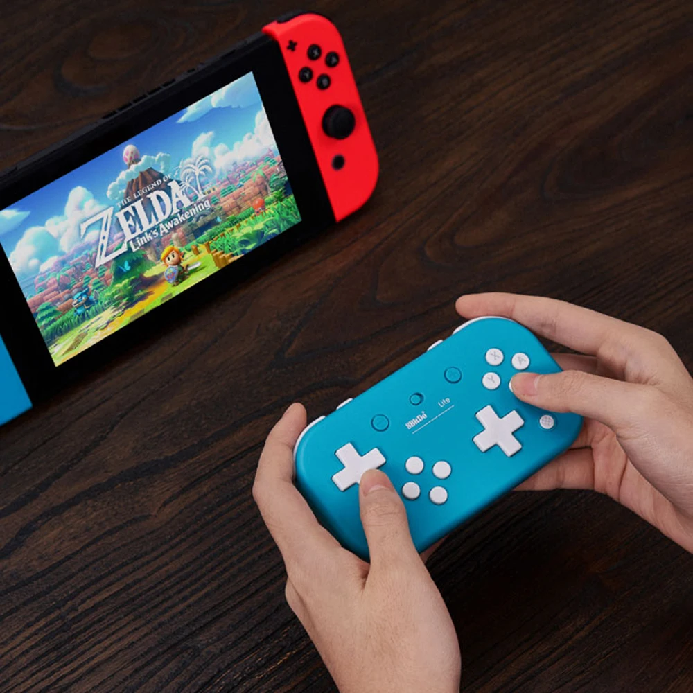 Беспроводной Bluetooth контроллер геймпад для 8BitDo Lite джойстик для Tetris 2D игры для Switch Lite/Windows/пара