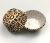 100x brown zebra/leopard cow camouflage wedding Cupcake Liner muffin cup cake baking mold case 4 birthday party cake decoration ► Photo 2/5