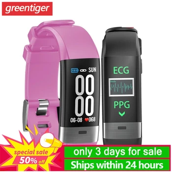 

G36 Smart Bracelet ECG PPG Heart Rate Smart Band Blood Pressure Fitness Tracker Waterproof Sports Smart Watch Fitness Bracelet.