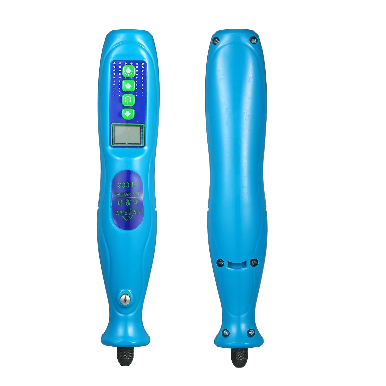 Digital Display Screen LED Lighting Electric Grinder Digital Displaya Electric Grinder Speed H-003 Turquoise Grinder Tool