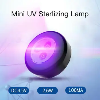 

Led Light Portable Uv Lamp Ultraviolet Germicidal Lamp Disinfection Sterilization Light Uvc Cabinet Light Home Accessories